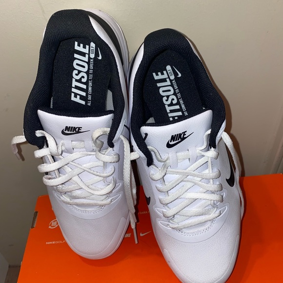 NIKE INFINITY G GOLF SHOES CLEATS MENS CT0531 101 BLACK WHITE - Picture 3 of 5